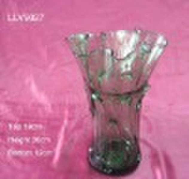 clear crystal vase LLV9027