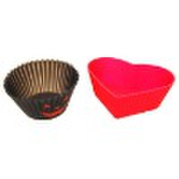 heart 100% food safe silicon cake mould