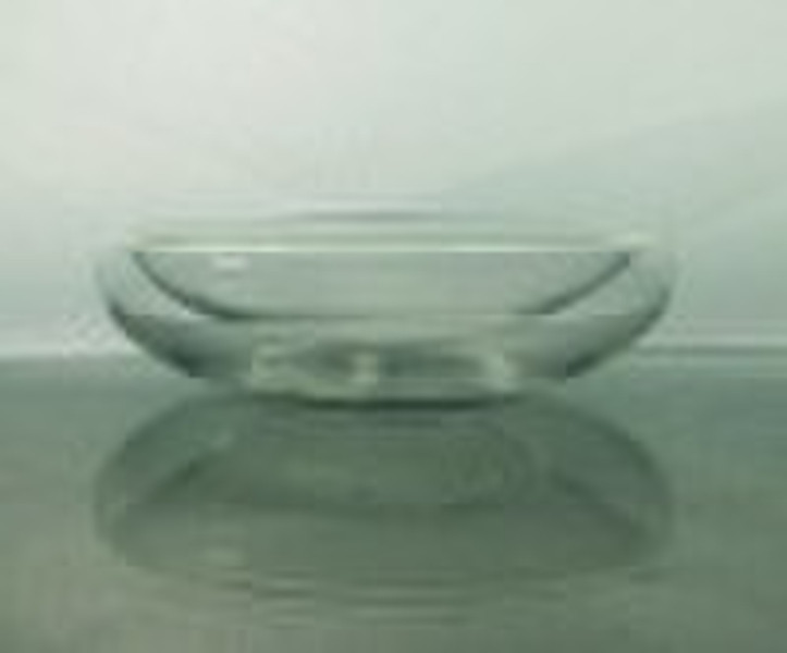 mini double wall glass bowl