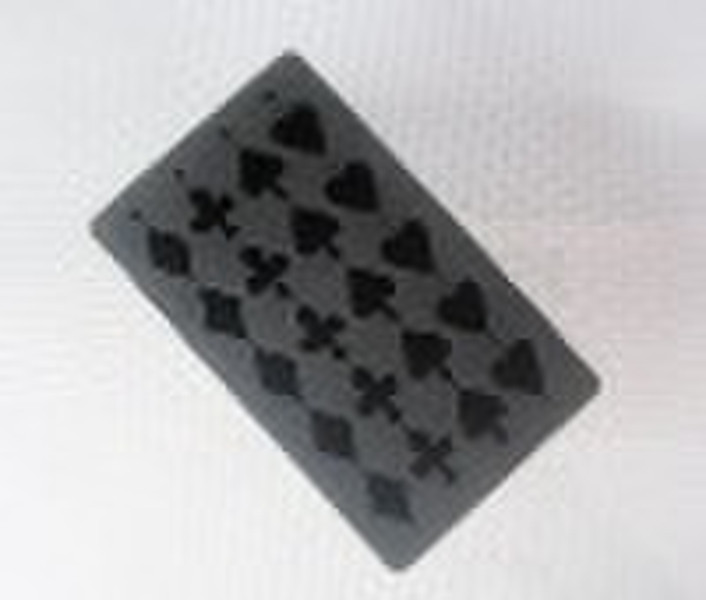 poker style 100% food grade Silicone ice tray