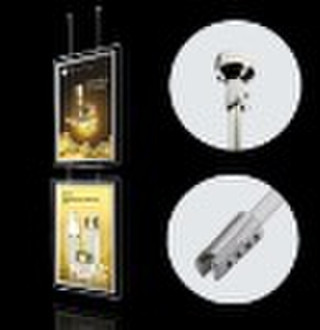 Hanging crystal frame