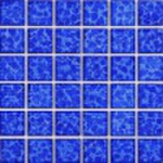 Swimming pool mosaic tiles