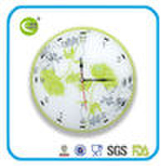 tempered glass  clock-wall clock