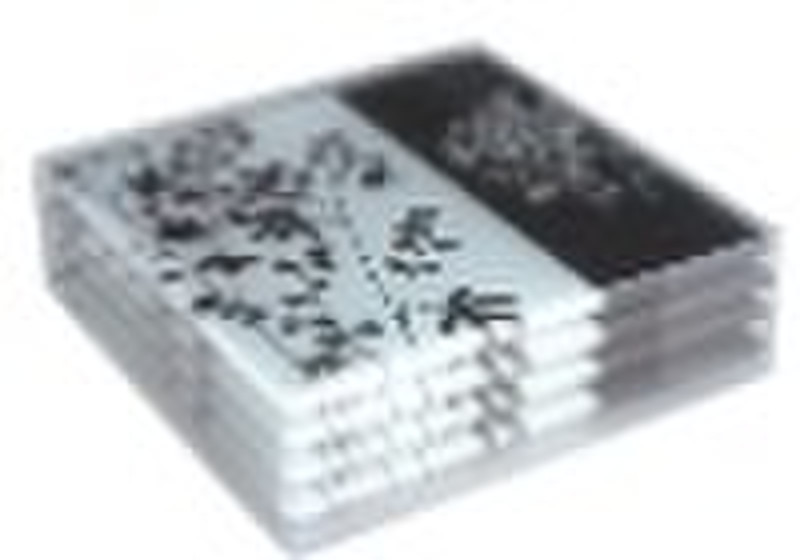 tempered glass coaster set