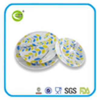 tempered glass plate-flower