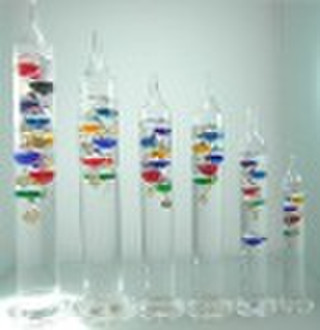 glass galileo thermometer