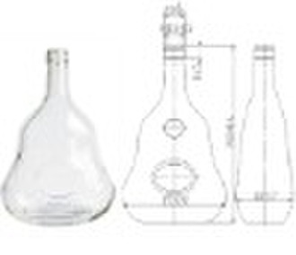 x.o/whiskey/brandy wine bottle