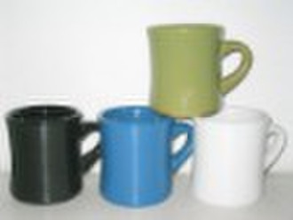 9OZ STONEWARE SOLID COLOR MUG