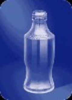 Clear glass bottle