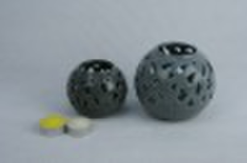 party hurricane candle holder