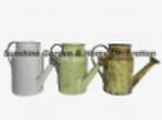 pure handmade antique metal pot for home decoratio