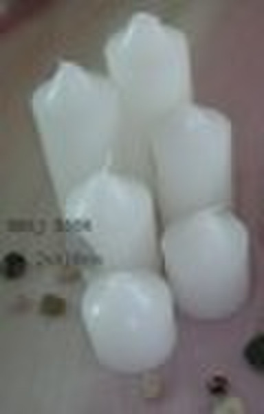 White church candle