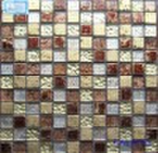 Stone and Glass Mosaic Tile ST101