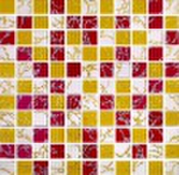 Glass Mosaic with Stereo Patterns TA20