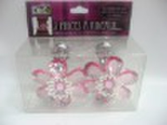 Acrylic curtain tieback