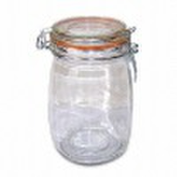 Glass jar