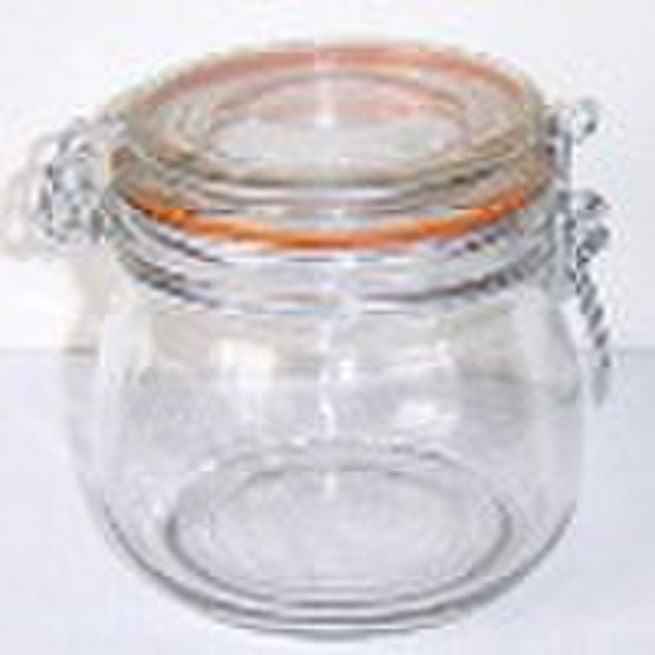 Glass jar