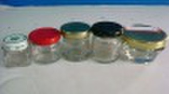 small jam glass jars