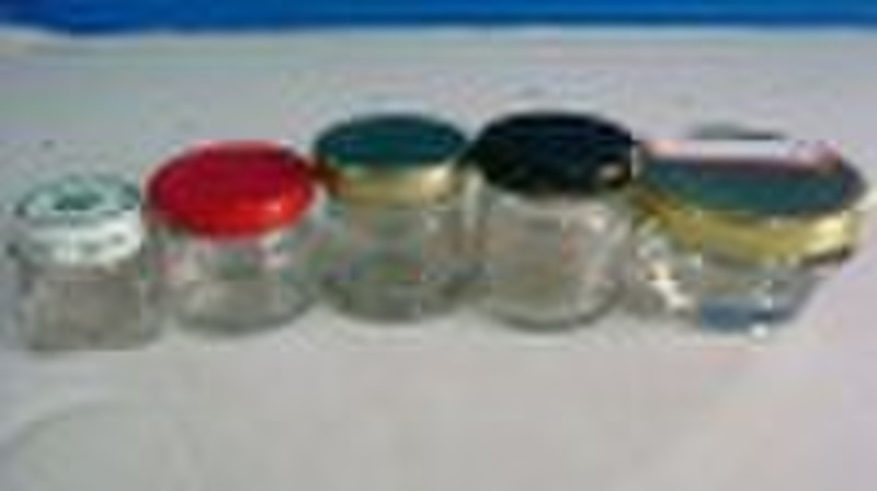 small jam glass jars