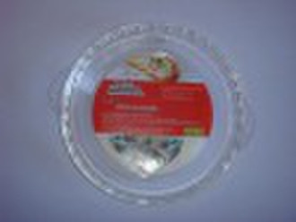 Heat resistant glass plate