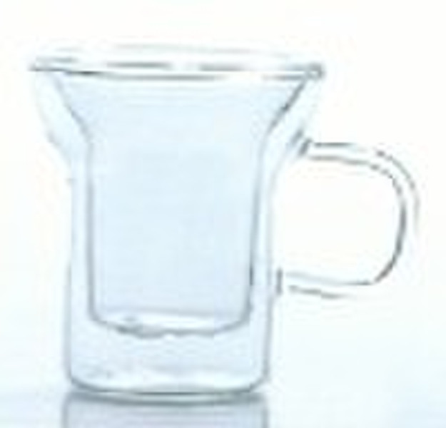 Glass coffee ware or tea ware