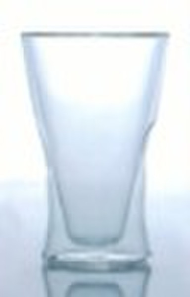 Double wall glass cup