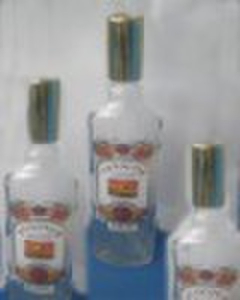 Foreign liquor bottle