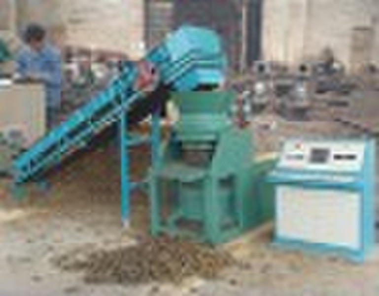 Biomasse Brikettiermaschine