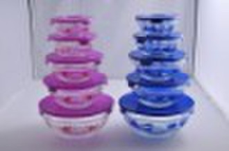 5pcs Glass Bowl Set