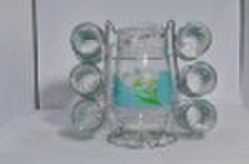 Glass Drink Set