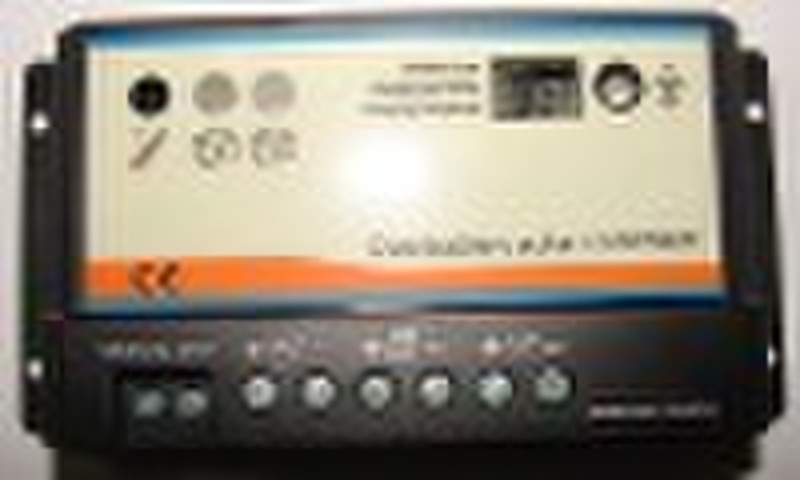 dual battery solar charge controller  with 12V/24V