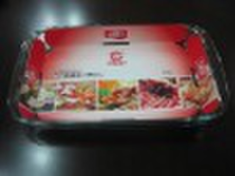 3.0L Rectangular tempered glass bake dish