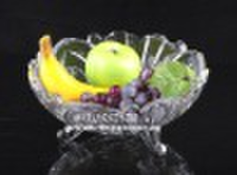 Bohemia Style Crystal Glass Fruit Bowl