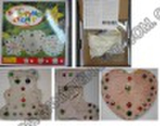 Baby DIY Handprint Andenken Stepping Stone