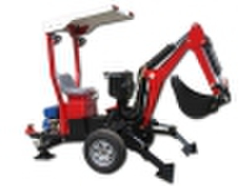 BH-001 Towable Backhoe with Diesel Engine