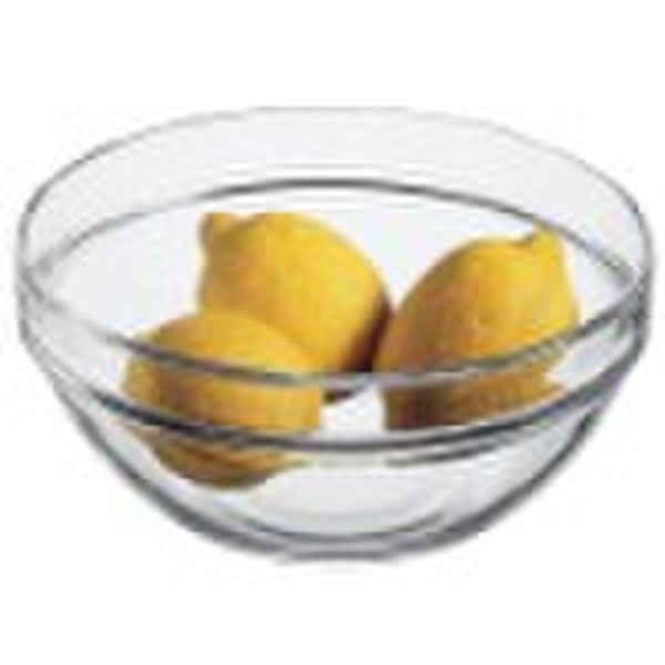 Glass bowl, microwave oven bowl