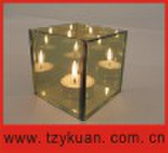glass candle holder