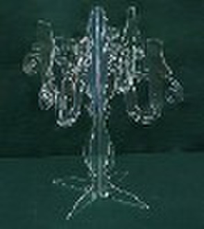 Acrylic candle holder