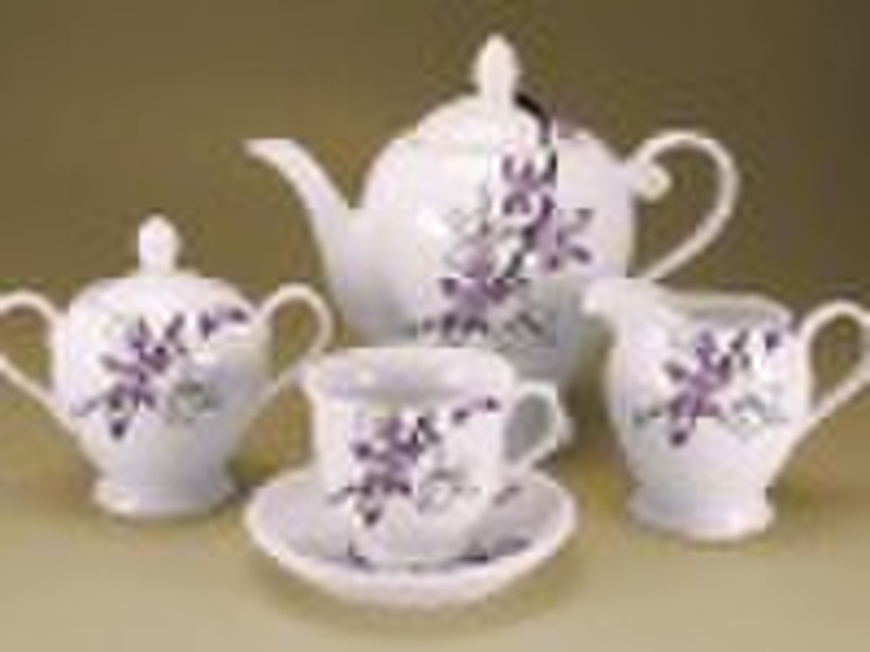15PCS PORCELAIN TEA SET