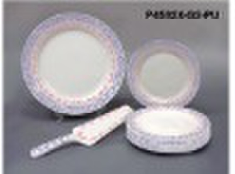 PORCELAIN CAKE SET