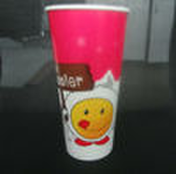 22oz cold drink paper cup