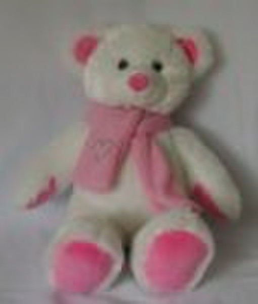 lovely scarf bear soft plush bear