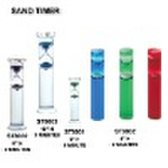 (sand glass, hourglass) Sand timer