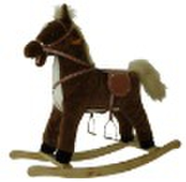 Качалка лошадь, плюшевые Rocking Horse, качалки, р