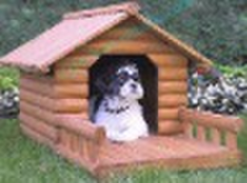 wooden dog  kennel & pet beds