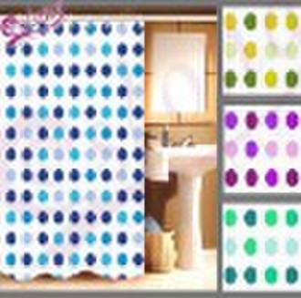 100% Polyester Printed  Shower Curtain(Bathroom Pr