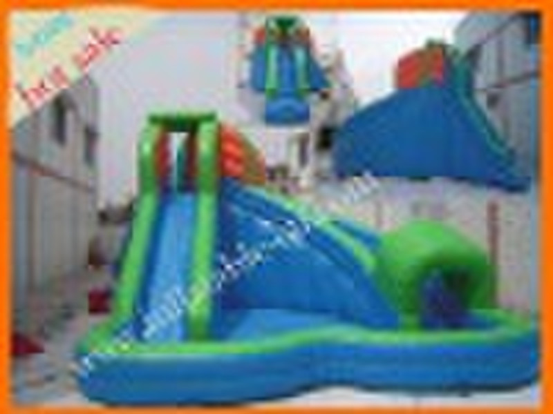 inflatable water slide