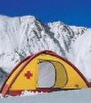 Inflatable medical tent