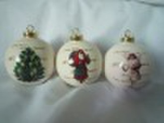 ceramics tree hanging ornament, hanging ball