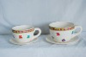 dolomite bowl shape flower pot for spring